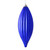 Vickerman M183266S 8" Purple Shiny Line Finial 4/Bag