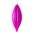 Vickerman M183270S 8" Fuchsia Shiny Line Finial 4/Bag