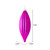 Vickerman M183270S - 8 inch Fuchsia Shiny Finial Christmas Ornament - 4 Pack