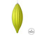 Vickerman M183273M - 8 inch Lime Matte Finial Christmas Ornament - 4 Pack