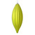 Vickerman M183273M - 8 inch Lime Matte Finial Christmas Ornament - 4 Pack
