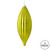 Vickerman M183273S 8" Lime Shiny Line Finial 4/Bag