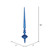 Vickerman M183402G - 18 inch Blue Glitter Finial Christmas Ornament - 2 Pack