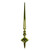 Vickerman M183473S 18" Lime Shiny Cupola Finial 2/Bag