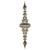 Vickerman M183838 - 41 inch Champagne Shiny Finial Christmas Ornament