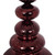 Vickerman M183865 41" Burgundy Shiny Finial Ornament