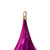 Vickerman M183870 41" Fuchsia Shiny Finial Ornament
