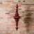 Vickerman M183870 41" Fuchsia Shiny Finial Ornament