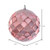 Vickerman MC190558D 4.75" Rose Gold Net Beaded Ball 3/Bag