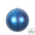 Vickerman N170602D 4" Blue Matt Glitter Swirl Ball 4/Bx
