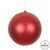Vickerman N170603D - 4 inch Red Glitter Ball Christmas Ornament - 4 Pack
