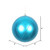  Vickerman N170612D 4" Turquoise Matt Glitt Swirl Ball 4/Bx 