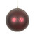 Vickerman N170619D 4" Wine Matt Glitter Swirl Ball 4/Bx
