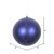 Vickerman N170622D - 4 inch Cobalt Blue Glitter Ball Christmas Ornament - 4 Pack