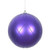 Vickerman N170666D 4" Purple Matt Glitter Swirl Ball 4/Bx