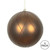 Vickerman N170676D - 4 inch Mocha Glitter Ball Christmas Ornament - 4 Pack