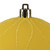 Vickerman N170678D 4" Yellow Matt Glitter Swirl Ball 4/Bx