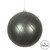 Vickerman N170687D - 4 inch Pewter Glitter Ball Christmas Ornament - 4 Pack