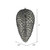 Vickerman N187225D 7" Limestone Matte Glitter Pinecone 4/Bg