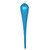 Vickerman MT195112D - 15.75 inch Turquoise Glitter Teardrop Christmas Ornament - 2 Pack