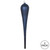 Vickerman MT195131D 15.75" Midnight Blue Glitt Drop Orn 2/Bg