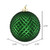  Vickerman N188424D 2.75" Emerald Durian Glitter Ball 12/Bag 