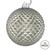 Vickerman N188487D 2.75" Pewter Durian Glitter Ball 12/Bag