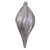 Vickerman N189607DCV 12" Silver Candy Swirl Drop Drilled UV