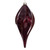 Vickerman N189665DCV - 12 inch Burgundy Candy Teardrop Outdoor Christmas Ornament