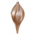 Vickerman N189680DCV - 12 inch Cafe Latte Candy Teardrop Outdoor Christmas Ornament