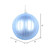 Vickerman MT211529D 4" Periwinkle Matte Glitter Ball 4/bag