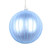 Vickerman MT211529D 4" Periwinkle Matte Glitter Ball 4/bag