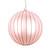 Vickerman MT211558D 4" Rose Gold Matte Glitter Ball Orn 4/bg