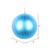 Vickerman MT211712D 5" Turquoise Matte Glitter Ball Orn 4/bg