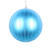 Vickerman MT211712D 5" Turquoise Matte Glitter Ball Orn 4/bg