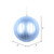 Vickerman MT211729D 5" Periwinkle Matte Glitter Ball 4/bag