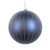 Vickerman MT211731D - 5 inch Midnight Blue Glitter Ball Christmas Ornament - 4 Pack