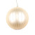 Vickerman MT211738D - 5 inch Champagne Glitter Ball Christmas Ornament - 4 Pack