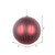 Vickerman MT211765D - 5 inch Burgundy Glitter Ball Christmas Ornament - 4 Pack