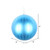 Vickerman MT211912D 6" Turquoise Matte Glitter Ball Orn 2/bg