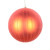  Vickerman MT211918D 6" Brn Orange Matte Glitter Ball 2/bag 