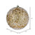 Vickerman N190208D 4.75" Gold Glitter Hail Ball 4/Bag