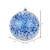  Vickerman N190402D 8" Blue Glitter Hail Ball 