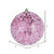  Vickerman N190479D 8" Pink Glitter Hail Ball 