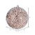 Vickerman N190480D - 8 inch Cafe Latte Glitter Ball Christmas Ornament
