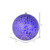  Vickerman N195866D 8" Purple Crackle Ball Ornament 