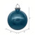 Vickerman N211032 - 4 inch Baby Blue Glitter Ball Christmas Ornament - 6 Pack