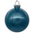 Vickerman N211032 - 4 inch Baby Blue Glitter Ball Christmas Ornament - 6 Pack
