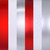 Vickerman N220150 2.4" Red White Silver Orn Asst 18/box
