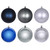 Vickerman N220164 2.4" Mid Blue Pewter Silver Asst 18/box